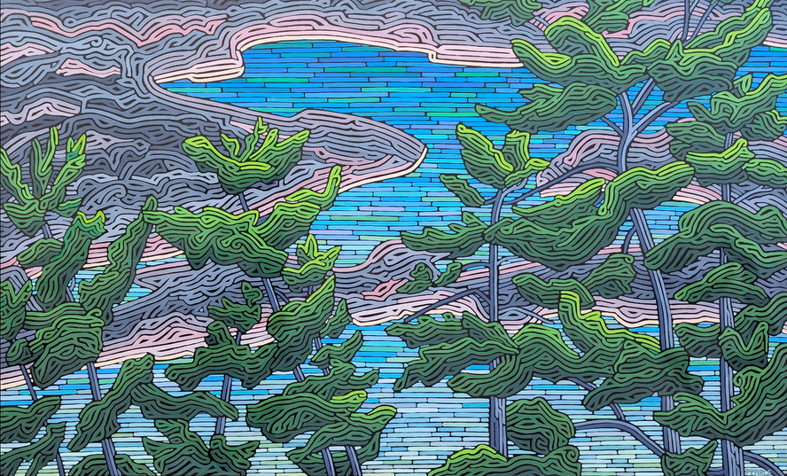 View From My Canoe, Sunset