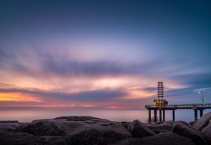 Brant Street Pier Sunrise #1
