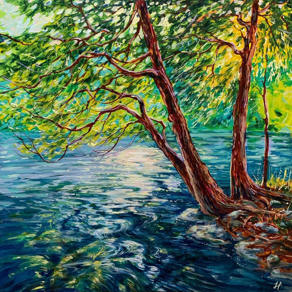 Evening Breeze 24"x24"