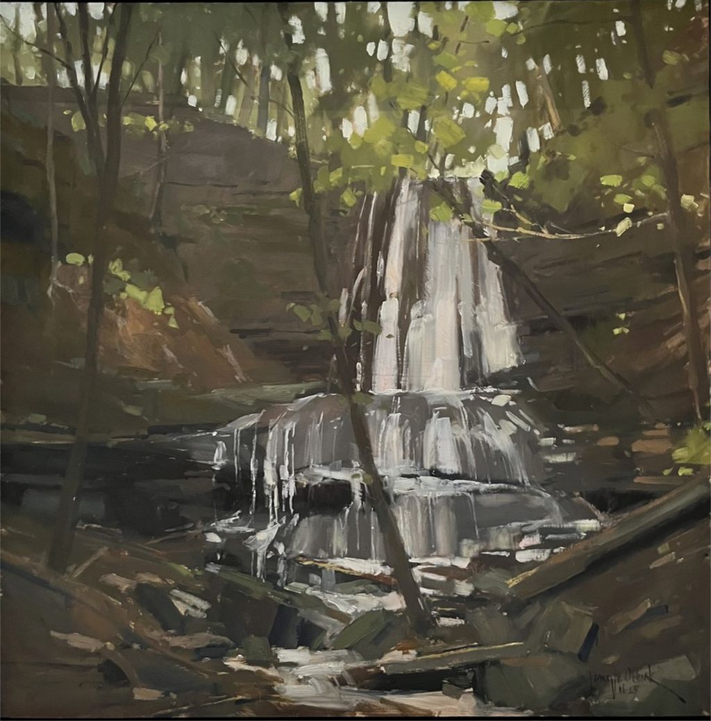 Sherman Falls 18" x 18"