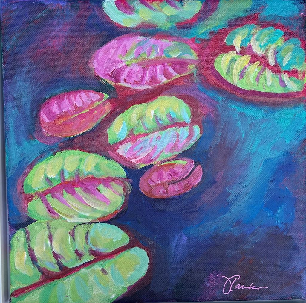 Sweet Lily-Pad Sun 10x10