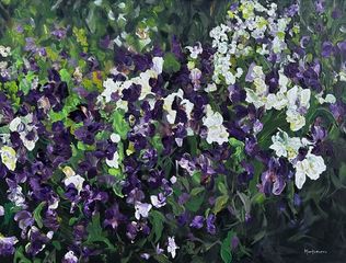 Hurry Up and Wait 36x48