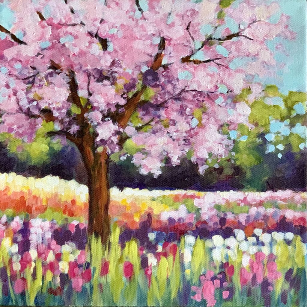 Tulipfest 12"x 12"