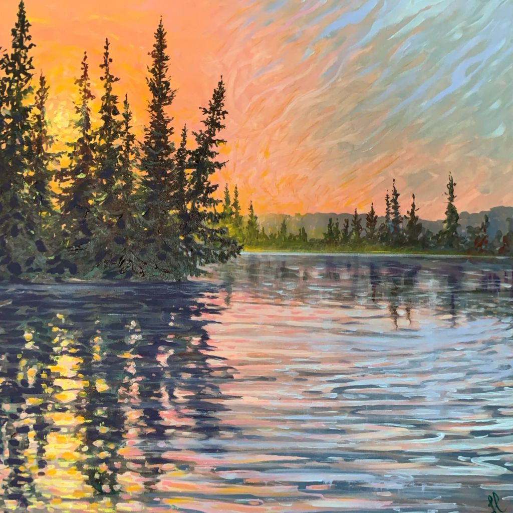 Algonquin Morning 24x24
