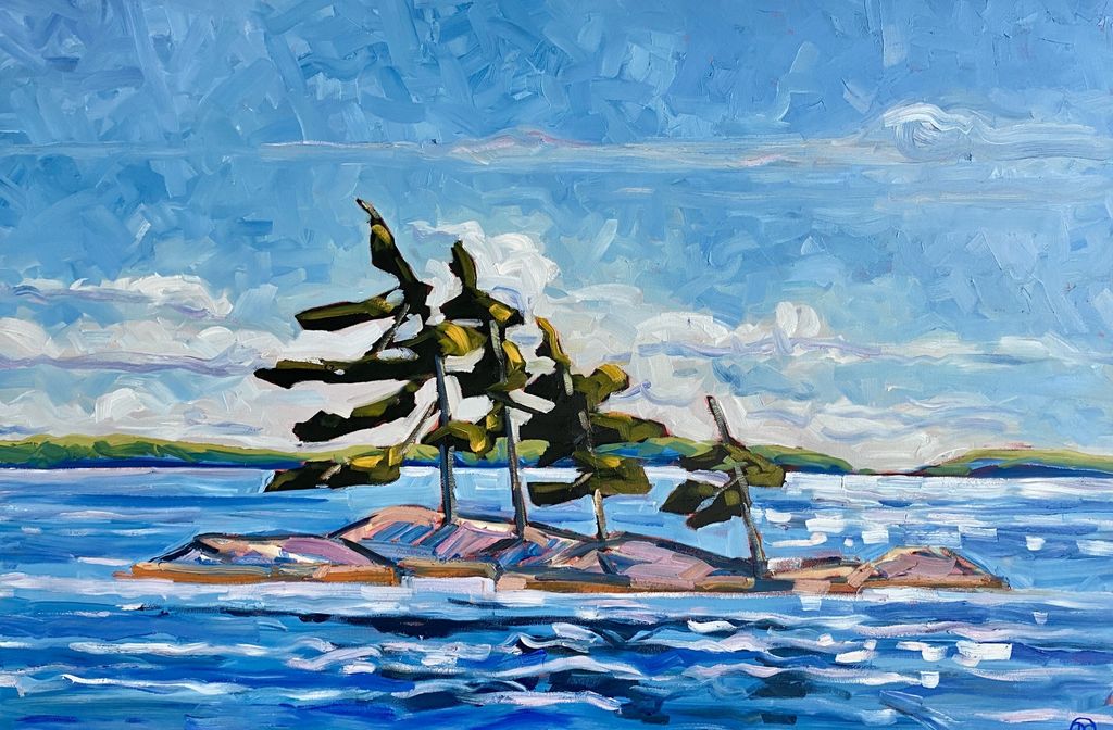 Island in the Sun 24x36