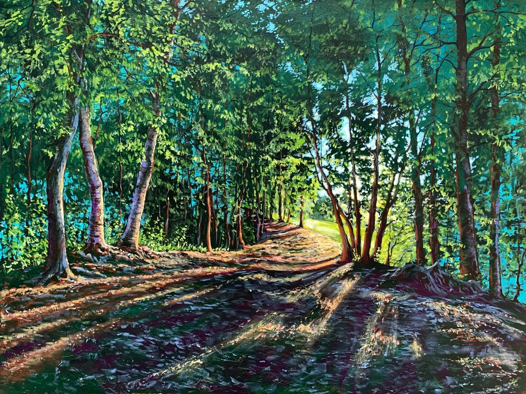 Mid-Summer LaSalle 36" x 48"