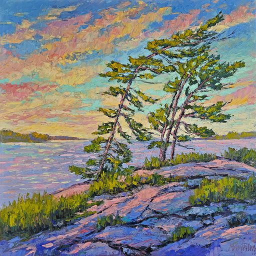 Shaped By The Wind 24x24