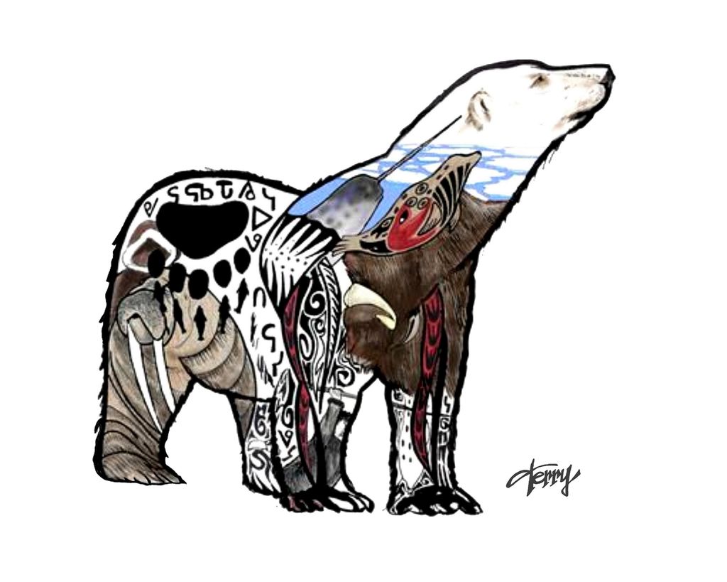 Polar Bear OG PRINT 11x14