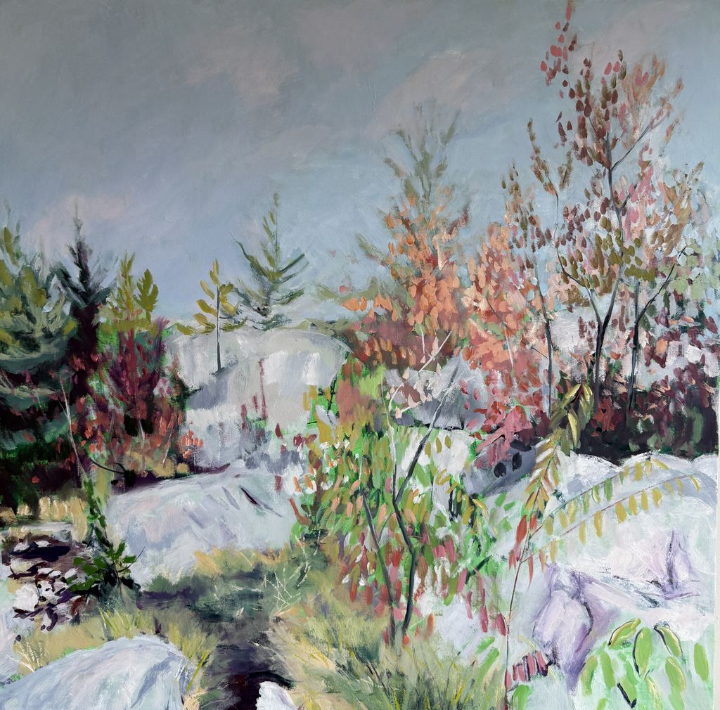Along the Trail 36x36