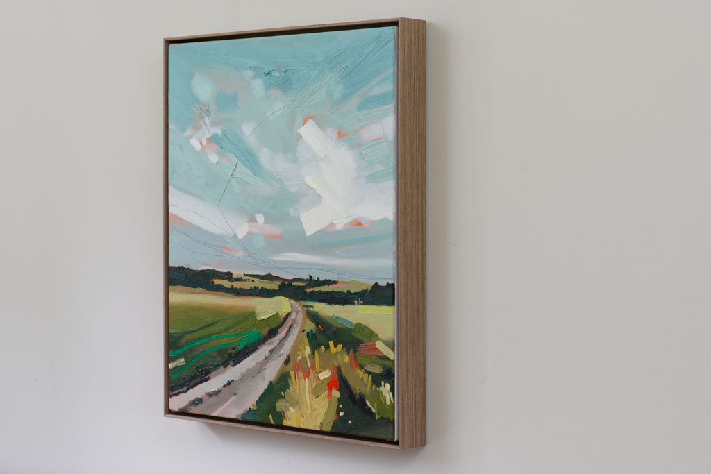 Feathered Fields 20"x16"