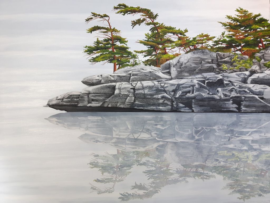Dancing Pines 40x30