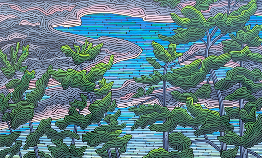 View From My Canoe, Sunset