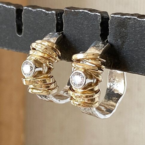 Sparkle Small Hoop Earrings