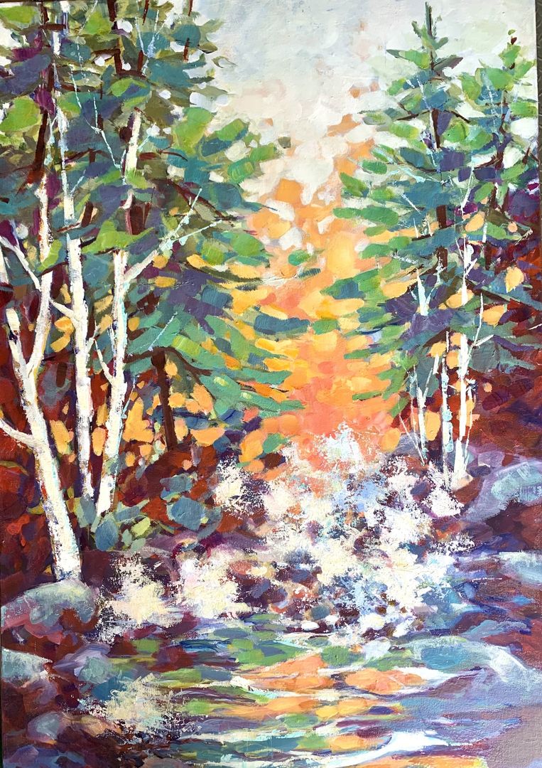 Up the Bruce Trail 26" x 40"