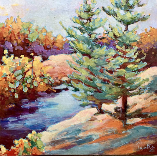 Late Summer Hues 20" x 20"