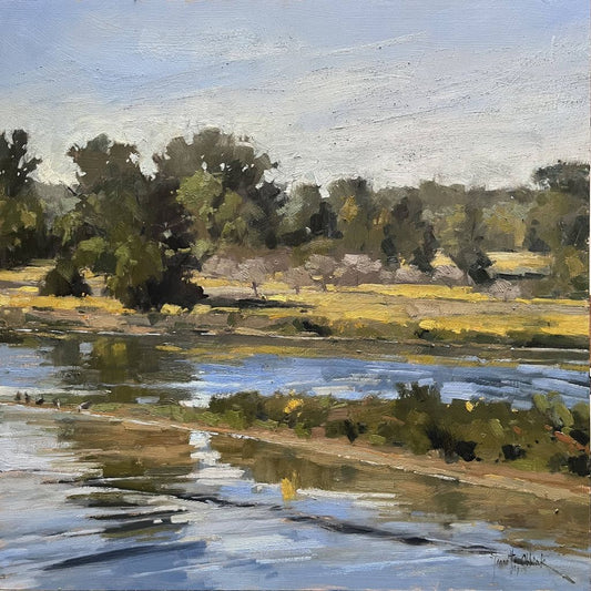 View To Brant Park 18" x 18"