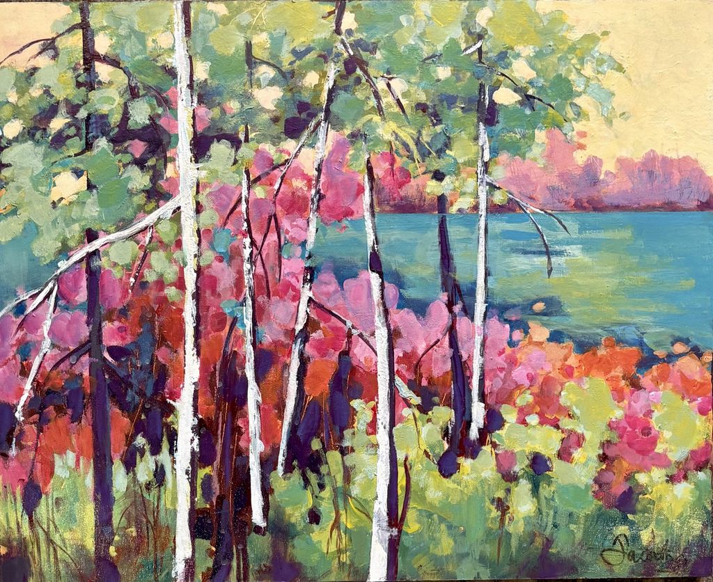 Up at the Lake2 16"x20"
