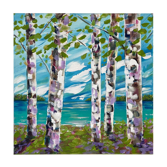 Mystic Birch 14" x 14"