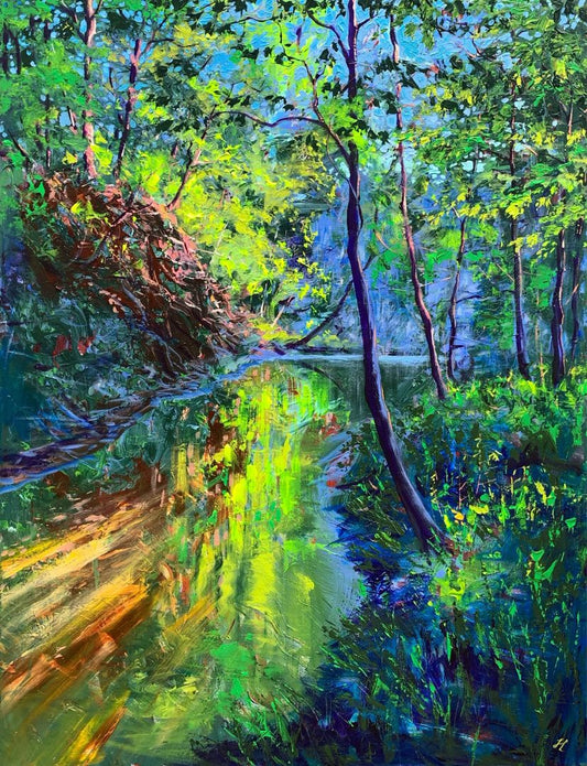 June Magic 30" x 40"