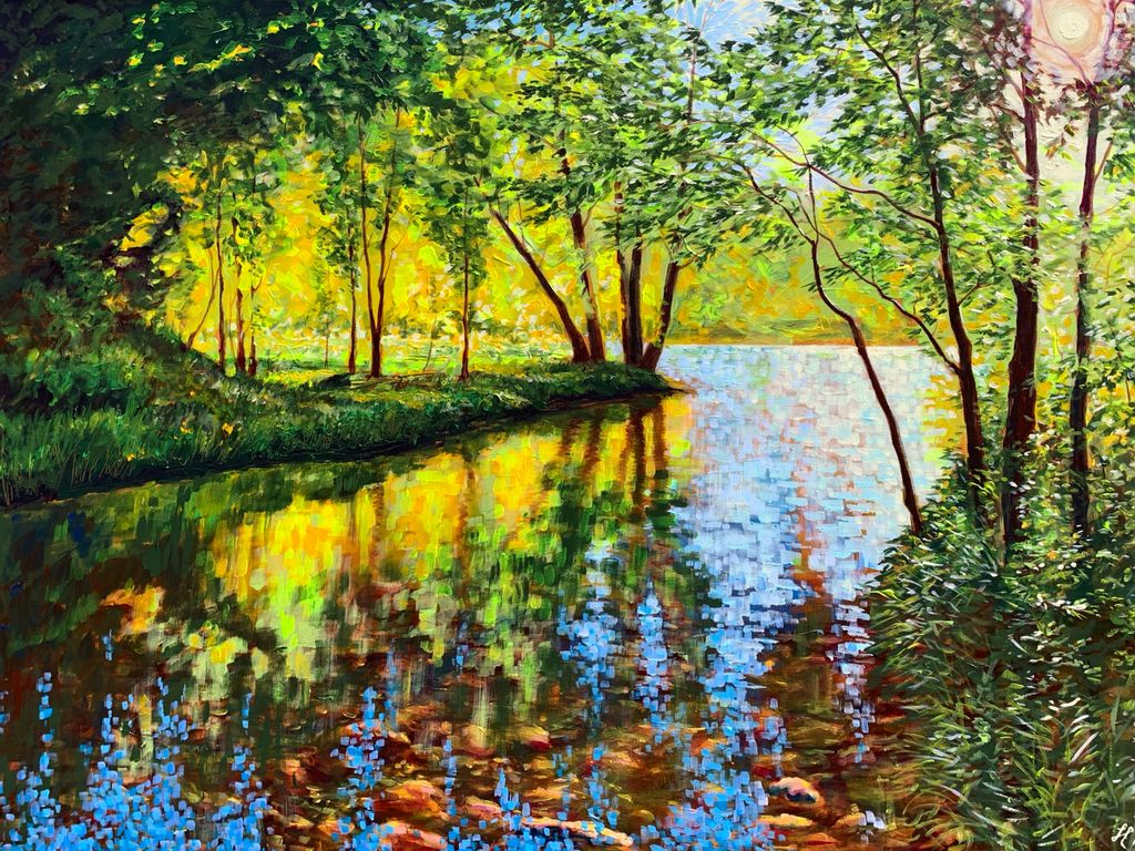 Summer Bliss 48" x 36"