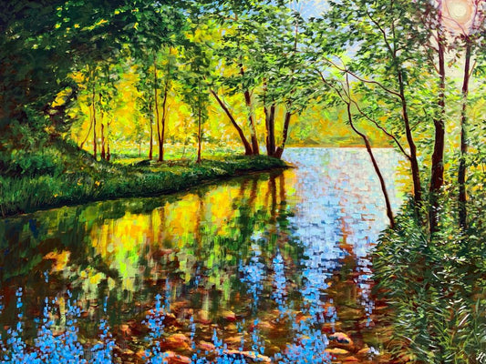 Summer Bliss 48" x 36"
