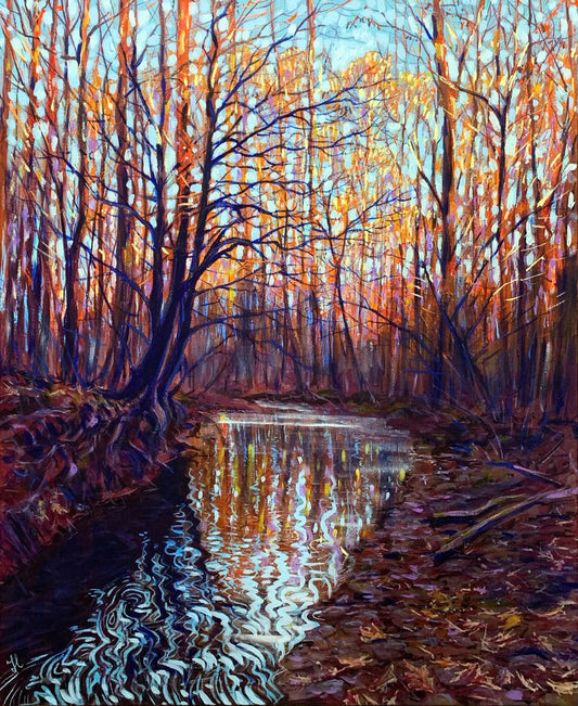 SpringTaplow Creek 30x24