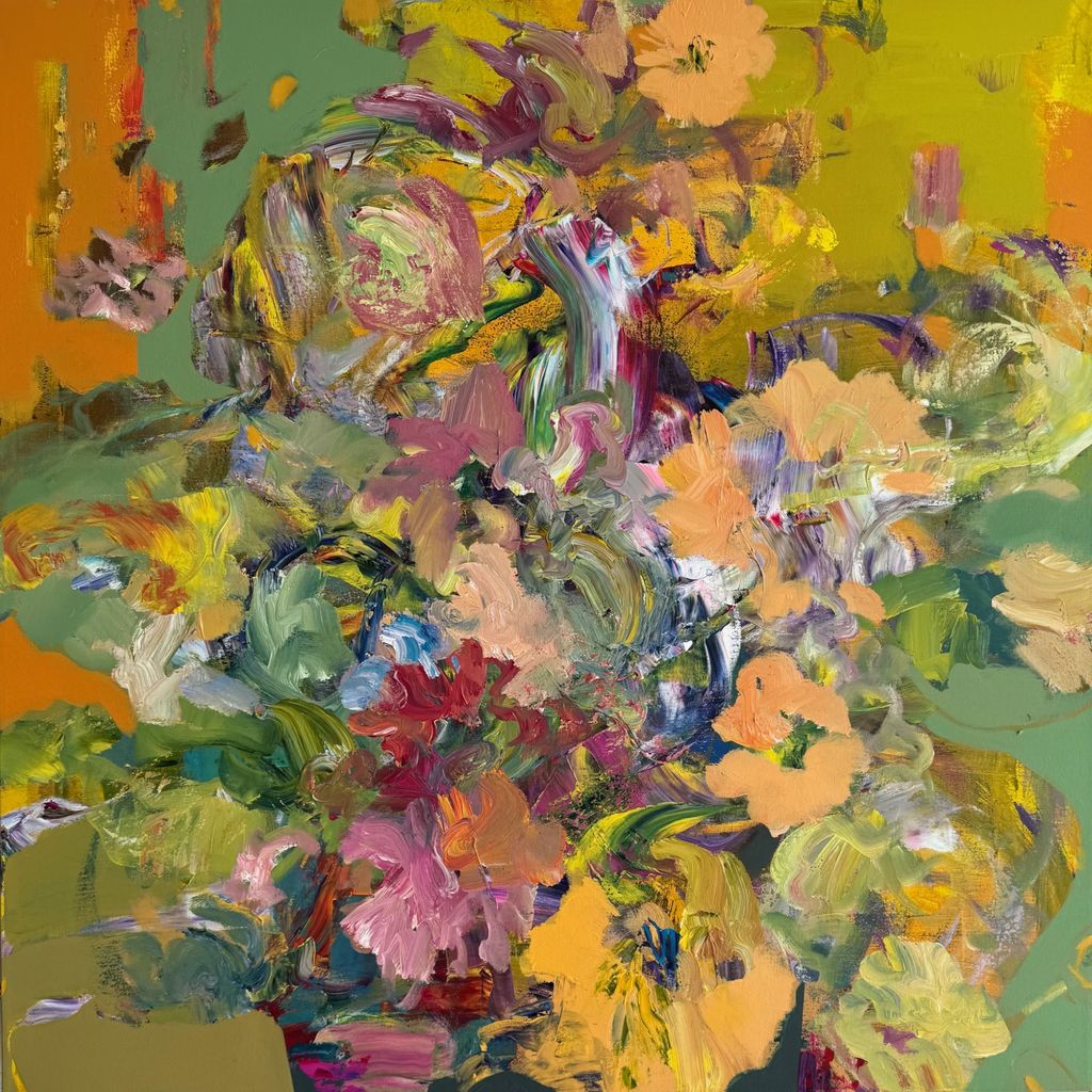 Where the Sun Spills 36x36