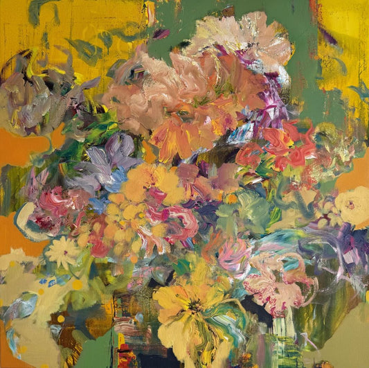 The Garden Exhales 36x36