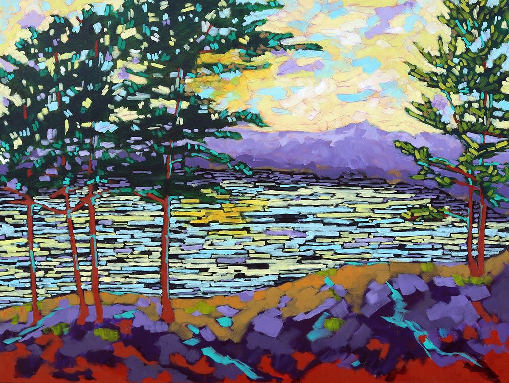 This Side of the Lake 30"x40"