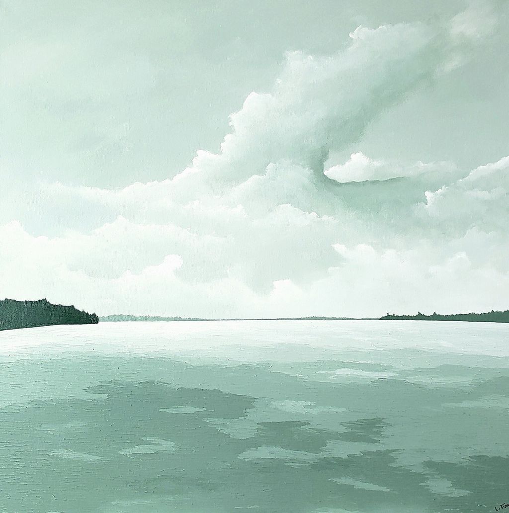 Just for a Moment 36x36