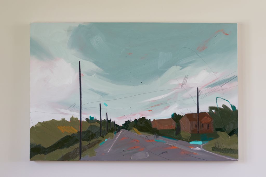 Making Stops Along The Way 24x36