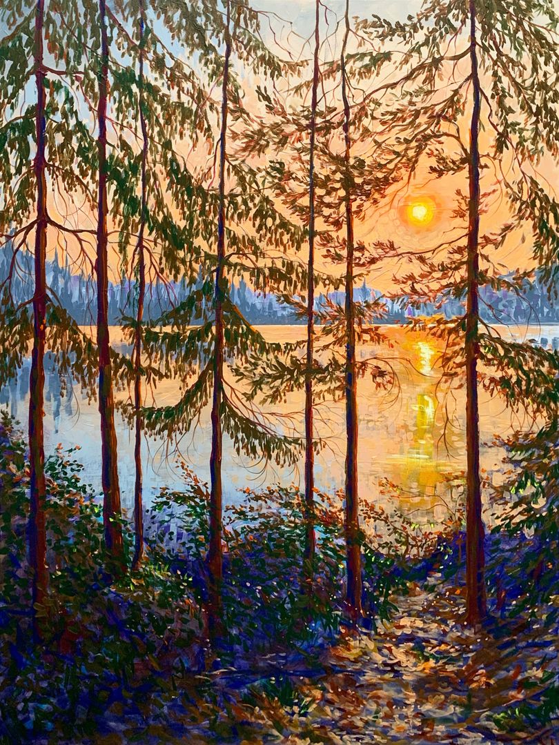 Cottage Morning 30x40