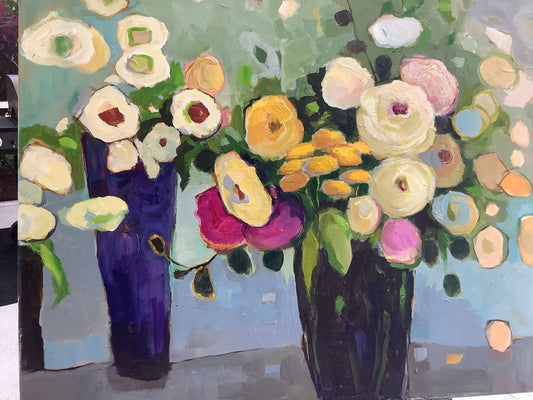 Horz Burst of Colour 24x30