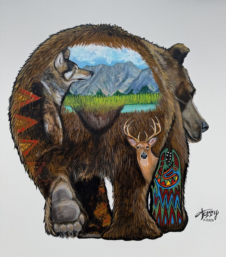 Bear Existence 36x36