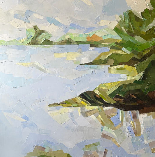 Foggy Morning 36x36