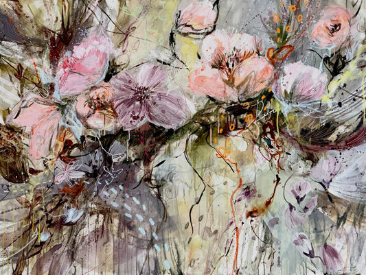 Soft Flourish 48x36
