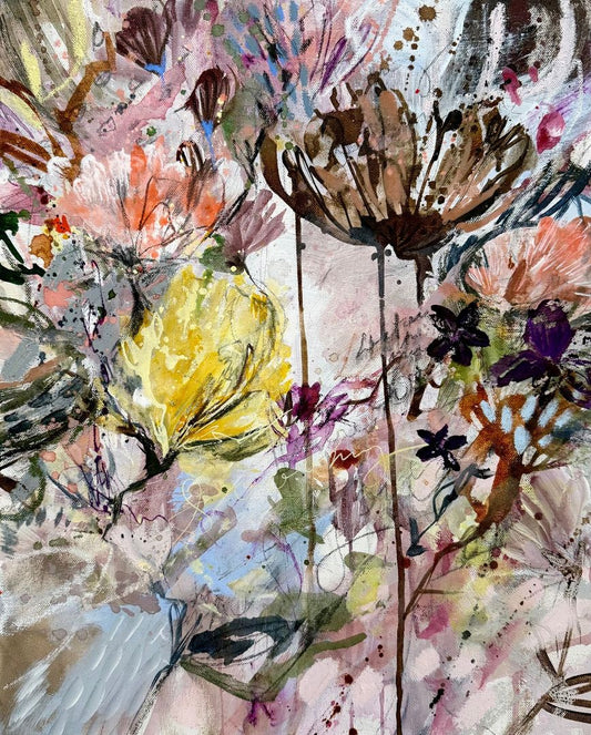 Quietly Putting Loud Aside 16x20