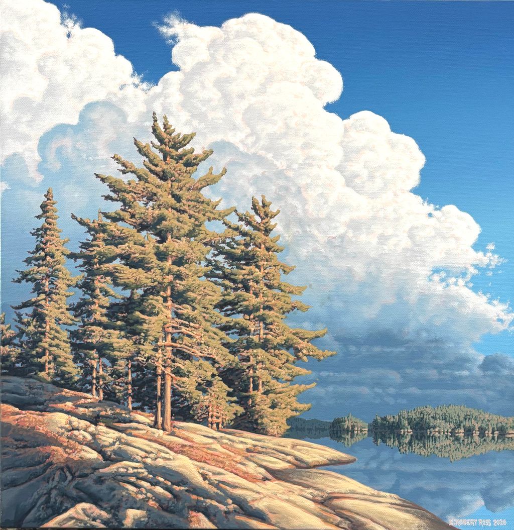Storm Clouds Lk. Tamagami 18x18