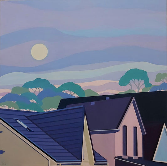 Rising Moon 30x30