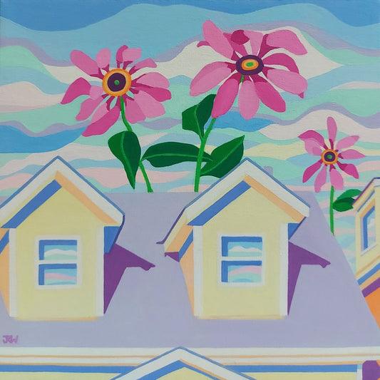 When the Flowers Bloomed 12x12