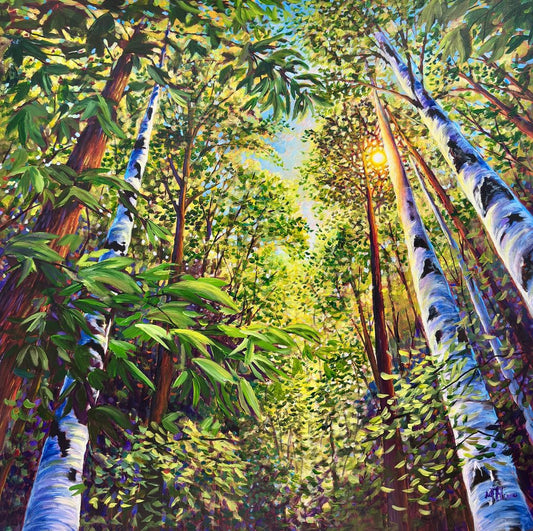 Luminous Canopy 36x36
