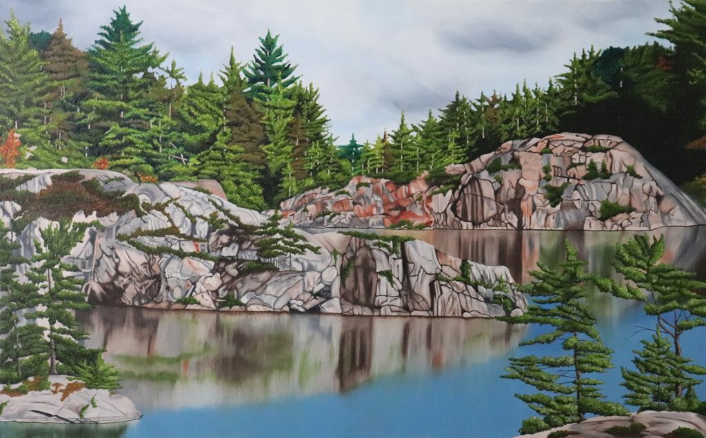 Calm Before the Storm 48x30