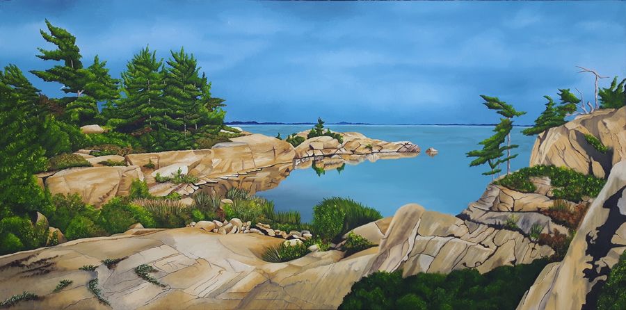 Off The Bay 36x18