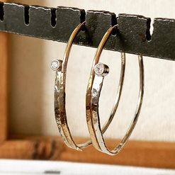 Harmony Two-Tone Hoop